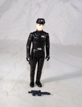 Vintage Star Wars 1980 Imperial Commander Loose Figure Complete C - 9,