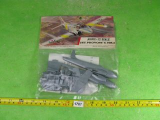 Vintage Airfix Model Kit 1/72 Aircraft Jet Provost T - 3 Collectable 1787