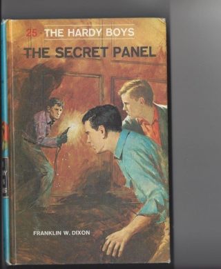 The Hardy Boys Franklin W.  Dixon 25 The Secret Panel 1969