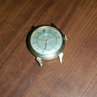 Vintage Ulysse Nardin Chronometer Automatic Wristwatch Rare 10k Gold L@@k
