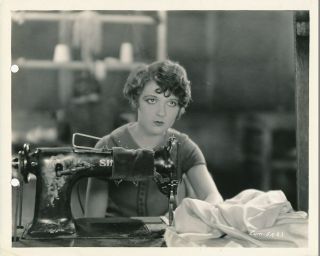 Madge Bellamy Vintage 1930s Fox Studio Close - Up Key Set Photo Sewing