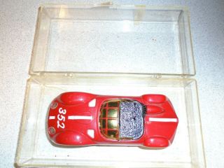 Vintage Marx Slot Car Lemans Red 352