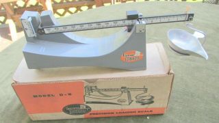 Vintage Lyman Model D - 5 Loading Scale W/ Factory Box In