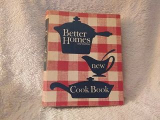 Vintage Better Homes,  Gardens Cookbook Recipes,  1962 5 Ring Binder