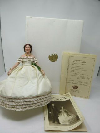 Collectible Mary Todd Lincoln Doll