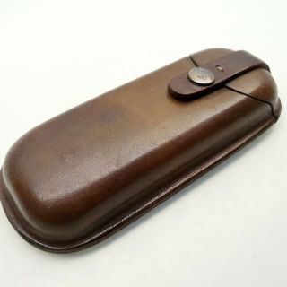 Leather Pen Case For 4 Fountain Pen Ballpoint Vintage Hungary