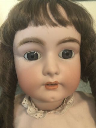 Antique 32 " Simon & Halbig 1078 Child Doll On A Jumeau Body