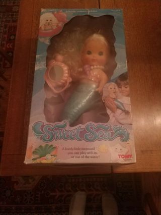 Open Box Vintage Tomy Sweet Sea Doll Rare 2039