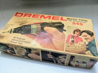 Vintage Dremel Moto Tool Model 245