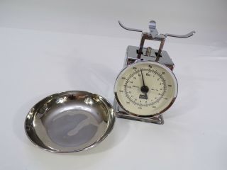 Vintage Food Weighing Scale Mechanical Accurate Measures 1/4 oz increments to 1 2