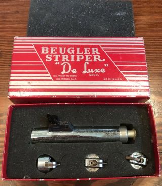Vtg Beugler Striper De Luxe Model Auto Pin Striping Tool Usa