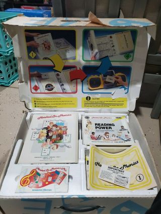 Vintage Hooked On Phonics Learning Reading System Home School Large Set
