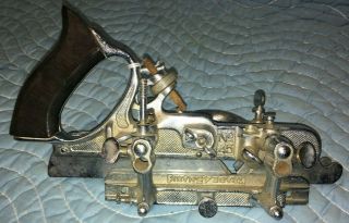 Antique Stanley No.  45 Sweetheart Era Combination Plane - Re - Plated