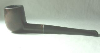 Pyramid Briar.  Straight Mouth Piece Smoking Pipe Made In Italy