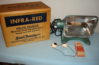 Vintage Sunlamp Sperti P 106 2 In 1 Ultraviolet Infra Red
