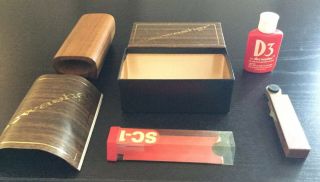 Discwasher D3 Lp Record Cleaning System Vintage Box & Sc - 1 Stylus Brush