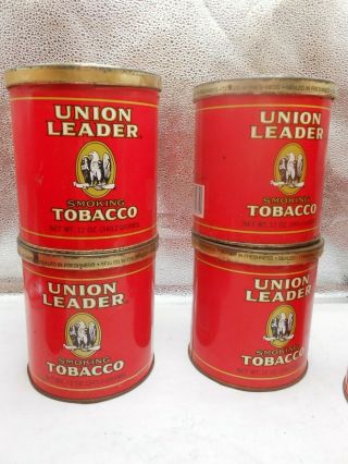 Tobacco tins by Union Leader 2