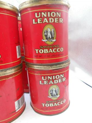 Tobacco tins by Union Leader 3
