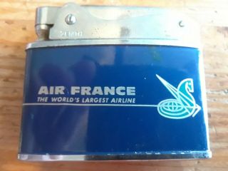 Vintage Air France Advertising Lighter - Zenith Airline Collectible