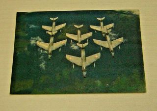 Patrouille Suisse,  Postcard,  Photograph,  Hawker Hunter