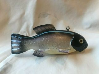 Sharon Thomas Minnesota Folk Art Fish Decoy 3