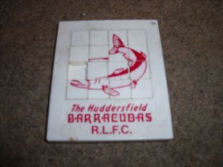 Vintage Huddersfield Barracudas Rlfc Game / Puzzle / Jigsaw Rugby League