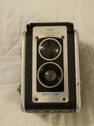 Vintage Kodak Duaflex Ii Film Camera With Kodet Lens