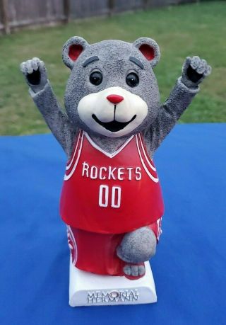 Houston Rockets Clutch The Bear Mascot Piggy Bank