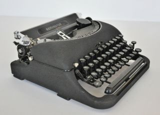Vintage Remington Rand Model 5 Typewriter With Case
