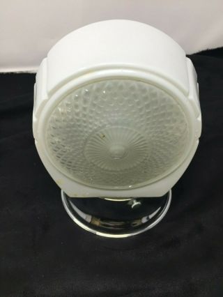Vintage Retro Style Bathroom Vanity Light Single Bulb Globe With Plug - Ships Fr