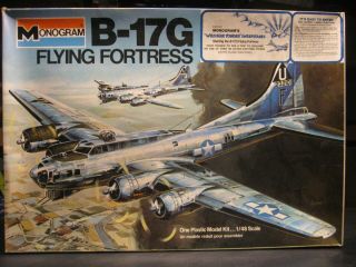 1975 Vintage Revell 1/48 Boeing B - 17g Flying Fortress 5600