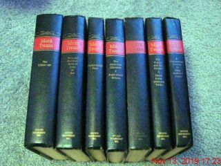 The Complete Novels Of Mark Twain (7 Volumes) Nelson Doubleday,  Hardcover