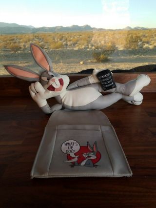 Vintage Bugs Bunny Looney Tunes Warner Bros Wb Tv Organizer Remote Caddy 1998