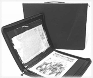 Storage Presentation Case - 17 " X14 " Archival & Acid - - Great For Newspapers