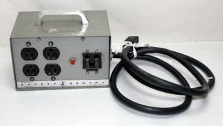 Vintage Rucker Safety Sentry Portable Circuit Breaker