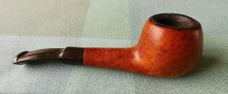 Vintage Estate Smoking Pipe Compact Small Pipe 4.  3 " 11.  0cms 10 Minute Pipe