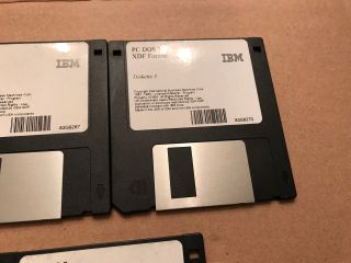 Vintage IBM PC DOS 7 XDF Format Diskettes 3
