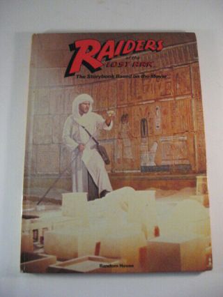 Raiders Of The Lost Ark Storybook Based On The Movie Random House 1981