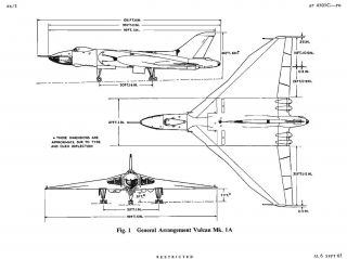 AVRO VULCAN V - BOMBER HISTORIC DECLASSIFIED MANUALS archived from originals 2