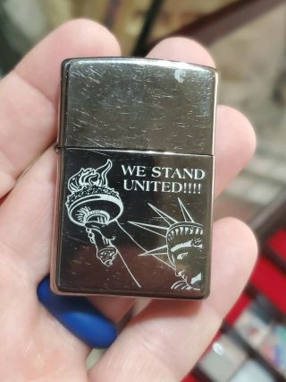 Vintage Zippo Lighter United We Stand