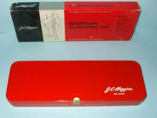 Vintage J.  C.  Higgins Shotgun Cleaning Kit 2140 12/16 Gauge – Lead Top