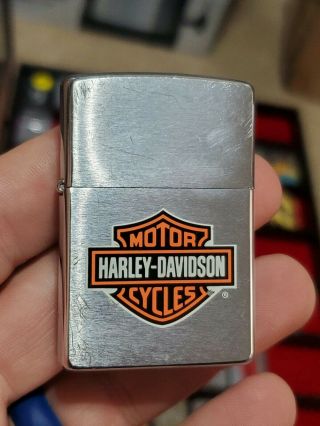 Vintage Zippo Lighter Harley Davidson