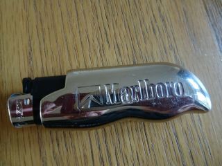 Vintage Marlboro Quality Cigarette Bic Lighter Case