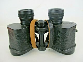 Vintage Barr & Stroud 8 X C.  P.  18 Binoculars With Case
