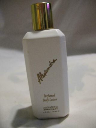 Vintage Alexandra By Alexandra De Markoff Perfumed Body Lotion 4 Oz Lotions