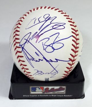2010 Nationals Team Ball Signed Autographed Ryan Zimmerman