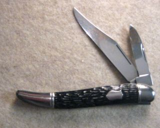 Old Imperial 2 Blade Vintage Made In U.  S.  A Pocket Folding Knife