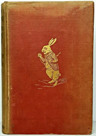 1916 First Color Ed Alice In Wonderland Antique John Tenniel Child Lewis Carroll
