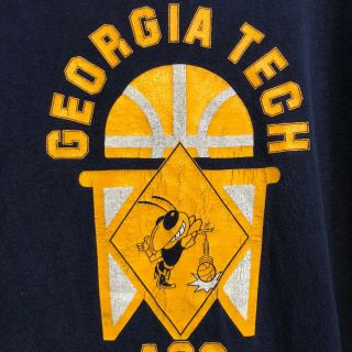 VTG Georgia Tech Basketball Yellow Jackets Shirt 1993 ACC Champions XL NCAA USA 3