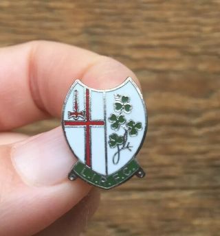 Vintage Enamel London Irish Rfc Lapel Badge/rugby Union Interest/collectable